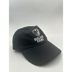 Big Ass Fans Black Adjustable Baseball Hat Stay Cool Embroidered Logo Dad Cap